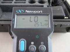 NEWPORT OPTICAL POWER METER MODEL 840 w/ Case, Power Adapter