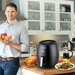 UTEN Large Air Fryer XXL 1700W 5.8QT/6.9QT Oven Hot Electric Air Fryer Cooker US
