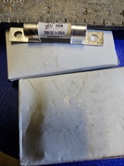Yinrong 750V DC 30A 50kA Bolt In Fuse /gEV30A/YREV-38b1 /ISO-8820 5pcs.per Order