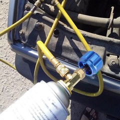 R134A Refrigerant Can Tap Kit Self Sealing Puncture Type For AC Maintenance US