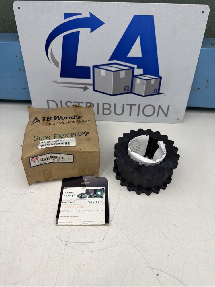 TB Woods 6J Coupling Sleeve, JE, EPDM Material, 6000 rpm UPC 698672920384