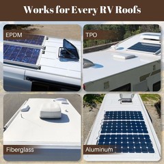 RV Roof Coating White 5 Gallon, Waterproof Solar Reflective Flexible RV Roof …