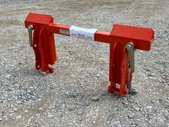 Kubota LA435 LA535 Tractor Loader To Skid Steer Quick Attach Adapter Conversion