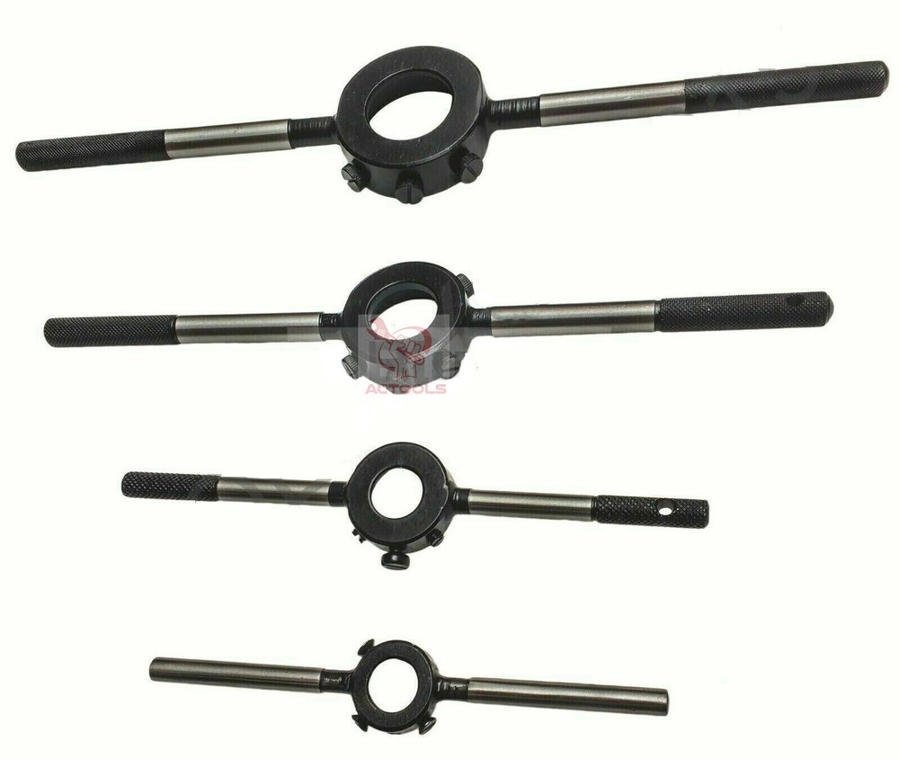 4 Pcs Round Stock Die Holder Wrench Handle 13/16″ Inch 1″ – 1-1/2″ – 2″ USA