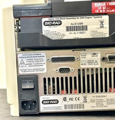BIO-RAD PTC0200 Peltier Thermal Cycler DNA Engine w/ Alpha Unit Block ALS1296