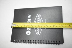 Promotional Branded Spiral Notebooks Lot Of 33 Black Journals Writing Notes Bulk