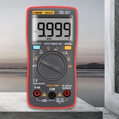 ANENG AN8008 True RMS Wave Output Digital Multimeter 9999 Counts Backlight AC DC