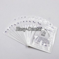 1-100Pc Dental Orthodontic TMA Arch Wire Titanium Molybdenum Alloy Ovoid/Natural