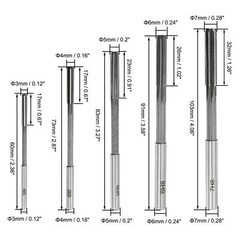 10pcs Chucking Reamer Set H8 Lathe Machine Reamer Straight Flute 3mm-12mm