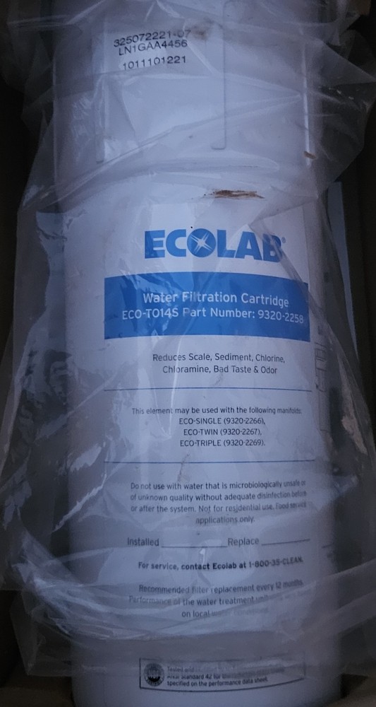 Ecolab ECO-TO14S High Capacity Water Filter 9320-2258