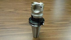 2″ 90 degree indexable face shell mill,face milling cutter APKT, w. CAT40 arbor
