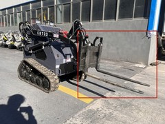 38in 600lbs Pallet Fork Frame Attachment For Mini Skid Steer Loader Quick Attach
