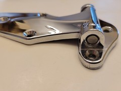 NOS Kason 1070 Chrome Reversible Hinges Set Of 7