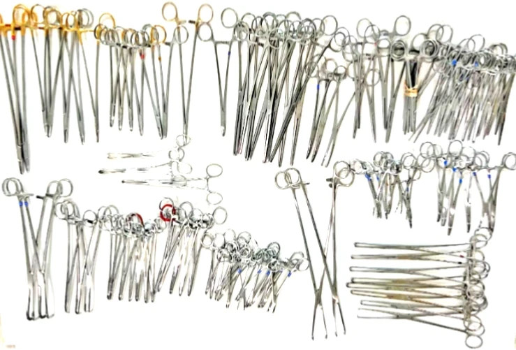 Aesculap Lot of 97 Various Brand & Size Of OR Medical Surgical Instruments