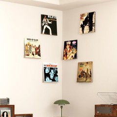 Vinyl Record Display Wall Mount Album Storage for 12 Inch Frame Display With …