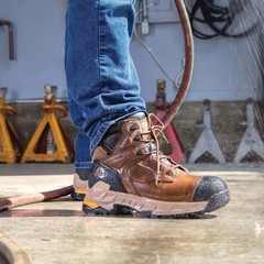 Shoes For Crews ACE Redrock 6″ Composite Toe Waterproof Work Boots 72309 Sz 7.5