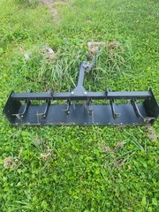 Box Blade Tractor Attachment 54.25″ Width W/6 Scarifier Shank for Cat 0 & Cat 1
