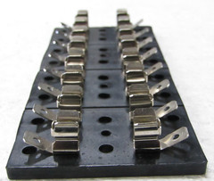 Workman FB-8 8 Position Fuse Block Panel for AGC Glass Fuses Car Truck Radio Kit