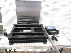 B & B LP7611-18 LOCOSC HD Bench Scale Stainless Steel Top Pan 18in X 24in 500lb