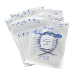 AZDENT 1 Bag Dental Orthodontic Niti Open Coil Spring Niti Alloy 0.008″-0.014″
