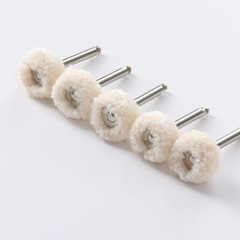 AZDENT Dental Polishing RA Brushes Wheel Goat Hair/Felt/Cotton for Contra Angle