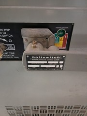 BOLTSWITCH “WLDC2610-ST” 2000AMP 600VDC SINGLE-PHASE FUSSIBLE
