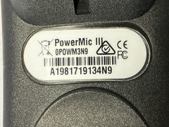 NUANCE POWERMIC III Handheld USB Dictation Microphone 0POWM3N9 9ft