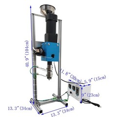 0.1-2kg/h Single Screw Extruder SJ25 110V 14:1 Plastic Injection Molding Machine