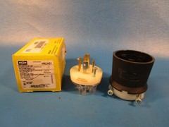 HUBBELL HBL2421 TWIST-LOCK PLUG, 20A 250V 3PH