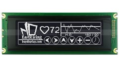 Black 240×64 Graphic LCD Display Module LCM w/RA6963,T6963 Controller w/Tutorial