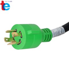 Generator Extension Cord 15 Ft 4 Prong Power Cable 10 4 30 Amp Adapter Plug