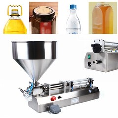 100-1000ml Paste Liquid Piston Filler Heating Filling Machine Single Nozzle