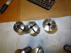 Lot of 12 S&M TD25-NS Hex, Square, Round, Collet Southwick & Meister