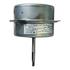 30 WATT MINI SPLIT CONDENSER FAN MOTOR 220V/50-60Hz-5/16″ SHAFT DIAMETER.