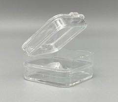 Dental Denture Hinged Display Box Film Membrane Storage Case False Teeth Case