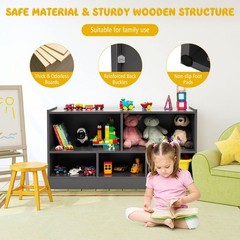 Costzon Toy Storage Organizer For Kids 5-Section School Classroom Storage For