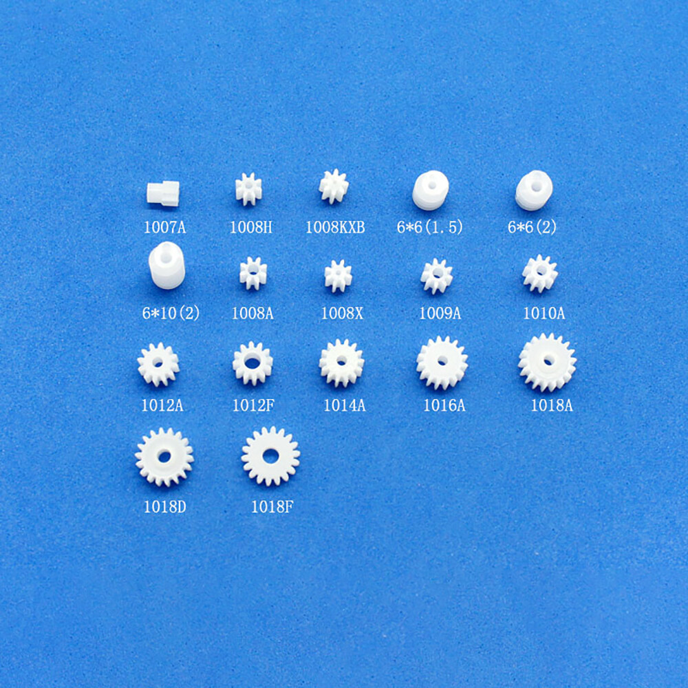 10~61Tooth Module 0.5 Plastic Gears Mixed Toothed Wheels Sector Robot Parts DIY