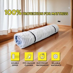 Vacuum Mattress Bag for moving, Vacuum Sealed Bags for Mattress Storage, Matt…