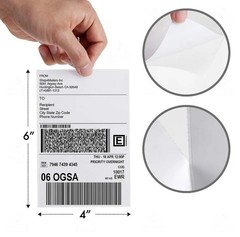 UPS 01774006 Direct Thermal Labels 4×6 – Full Case 16 Rolls / 5,120 Labels