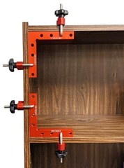 90 Degree Positioning Squares with 4 Clamps, 5.5″ x 5.5″ Sturdy Aluminum Allo…