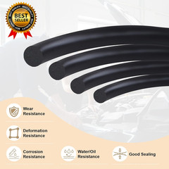 O Ring Kit 1050 PCS, O Ring Assortment Kit 21 Size, Metric Nitrile Rubber O Ring
