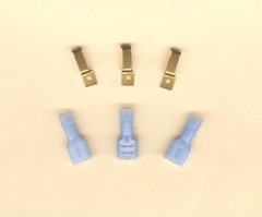 25 SETS Mini Fuse ATM Tap Adapter Automotive & Female #16-14 Wire .187 x 020 USA