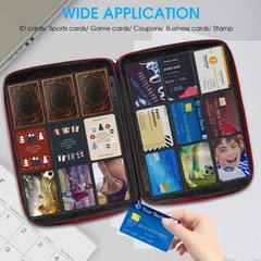 540 Pockets Card Sleeves Binder Sheets 9 Pocket Page Protector for Trading Cards