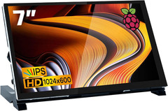 7 Inch IPS LCD Touch Screen Display Panel 1024×600 Capacitive Screen HDMI Monito