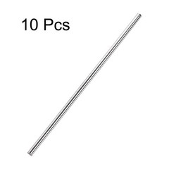 10Pack 300mmx5mm 304 Stainless Steel Rod Lathe Bar Stock for DIY Craft Tool