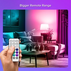 SANSI RGB LED Light Bulb 4000LM 40W(260W Equivalent) Dimmable with Timing Remote