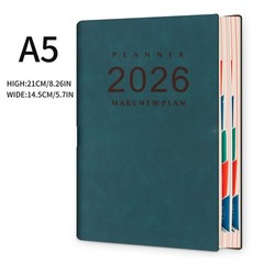 Daily Planner 2026, Calendar 2026 Agenda Planner Daily Journal Notebook 5.7″X8.3