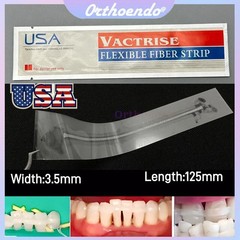 Dental Composite Bonding Flexible Fiber Strip Glass Fiber Splint Ribbond Ribbon