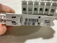 3x Schneider Electric C60 Multi 9 Circuit Breakers 2A 240V-60V 1-Pole NOS