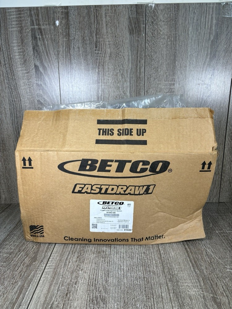 Betco FASTDRAW 1 Action Gap Chemical Management Dispenser 91043-00 bucket bottle